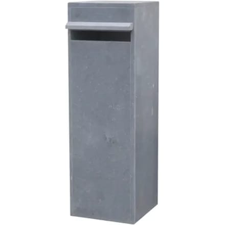 Brievenbus Valencia - Natuursteen - Blauwe Hardsteen - 32x98x32cm