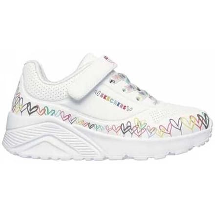 Skechers Street UNO LITE HEART CRAZE sneakers meisjes 314091L WMLT