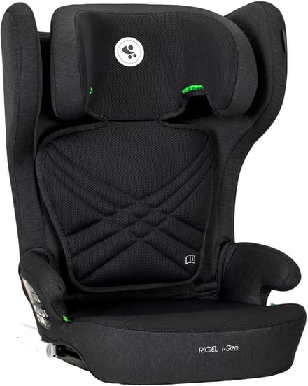 Lorelli Rigel Black 100-150 cm i-Size Opvouwbare Autostoel