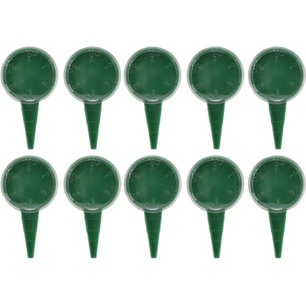 Lot de 10 semoirs manuels avec 5 réglages différents, distributeur de graines réutilisable, outil de plantation de graines pour blue