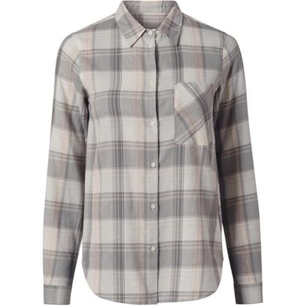 ESMARA Flanellen dames blouse (Grijs, M (40/42))