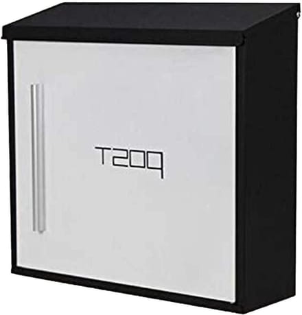 Suggestiebox Brievenbus - Klacht Inzamelbox - Post Ontvangen - Afsluitbaar Deksel - 35 cm Lang - Zilver