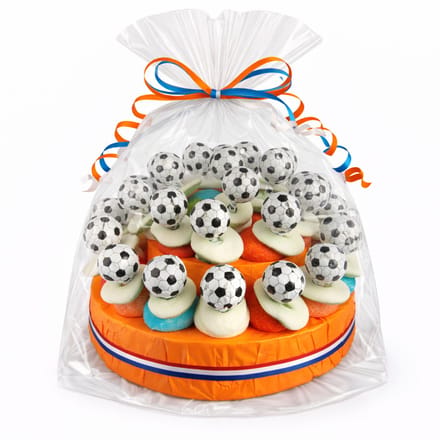 Snoeptaart - Oranje Rood Wit Blauw - Kinderfeest - 30 Traktaties