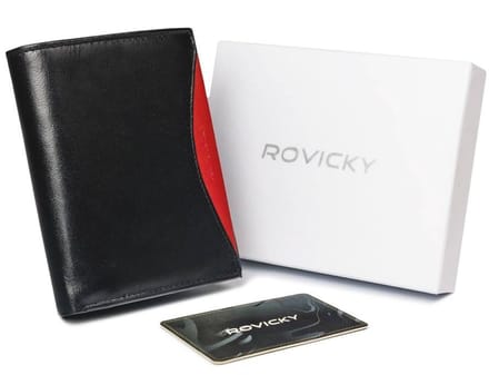 Rovicky - Stijlvolle Lederen Herenportefeuille - Groot Formaat - RFID Bescherming