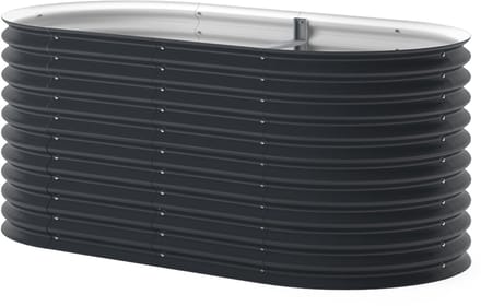 OK-Living Hoogbed – 200 x 100 cm Antraciet