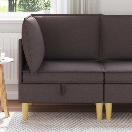 vidaXL - Sofa - met - opslag - Stof