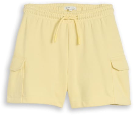 Tom Tailor - Cargo-sweatshorts - Maat 158 - light yellow