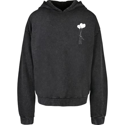 Oversized sweatshirt met capuchon Merchcode Love In The Air