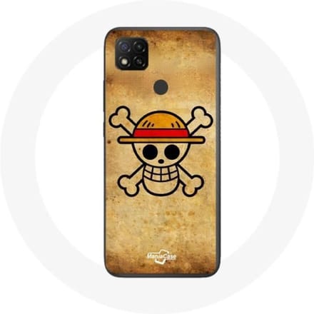 Coque Xiaomi Redmi 9C Manga One Piece Tete de Mort