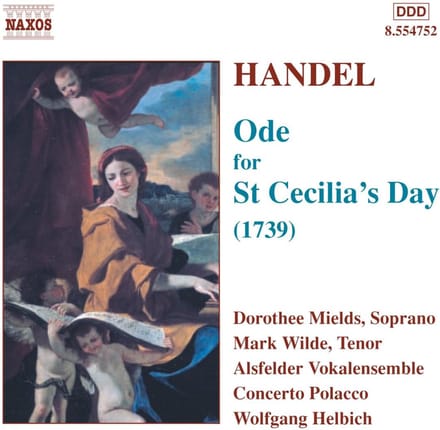 Dorothee Mields, Mark Wilde, Alsfelder Vokalensemble, Concerti Polacco - Händel: Ode For St.Cecilia's Day (CD)
