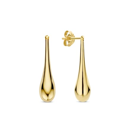 New Bling 9NBG-1021 – 14K Goud – Drop Oorbellen – 20 mm