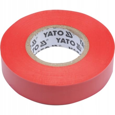 Yato PVC Elektra Isolaattape 15mm x 20m Rood - Max 40kv