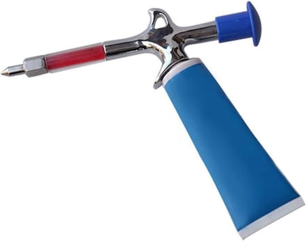 Smeernippel Set - Vetspuit Koppeling - Onderhoud Machines - Roestbestendig Metaal - 17.5 cm Lengte - Zilver