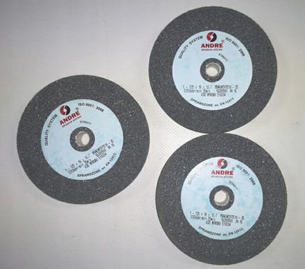 Andre Serie 1 - Ceramic Slijpsteen - 125mm - Elektrocorund - VTE10 Bindmiddel