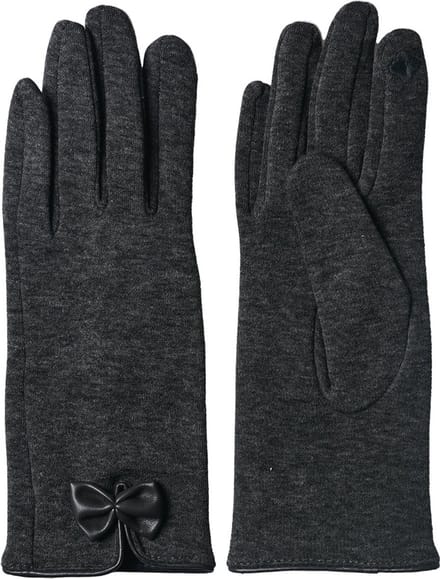Juleeze Handschoenen Winter 8x24 cm Grijs Katoen