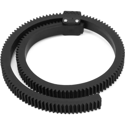 Verstelbare Follow Focus Lens Tandring Riem voor SLR DSLR Camera Camcorder Camera Accessoire black
