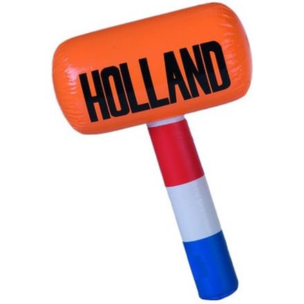 Opblaasbare Hamer Nederland – Oranje Supporters – 60cm – EK/WK Feest