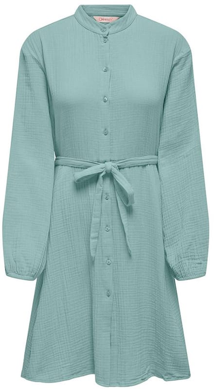ONLY - ONLTHYRA LS BUTTON BELT DRESS WVN CS - Meisjes - Mini jurken