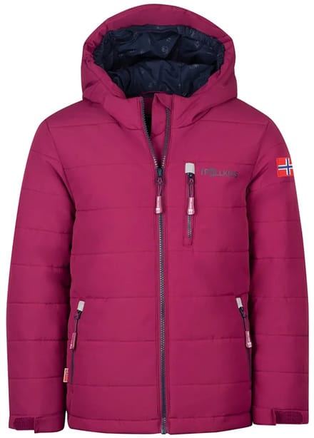 Trollkids Hemsedal Xt Jas Paars,Roze 92 cm Kinderen