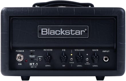 Blackstar HT-1RH MKIII - 1w, Buizen Gitaarversterker top - zwart