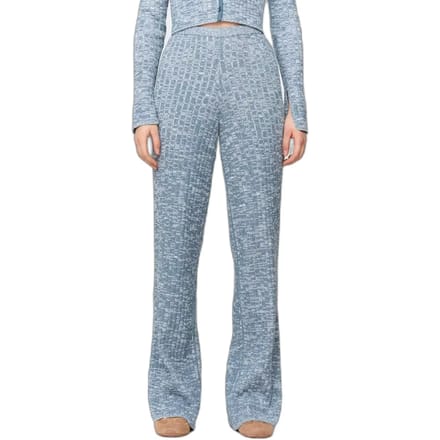 Gestreepte gebreide flare broek dames 24 Colours
