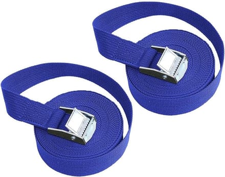 Sjorband 2,5 cm x 2 m sjorband met gesp (donkerblauw)