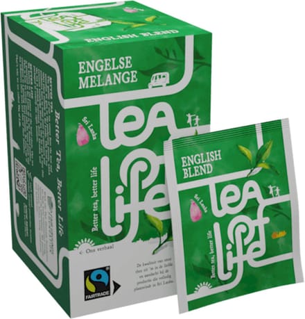 Tea of Life Fairtrade - Engelse Melange | 1,5gr - 100 stuks