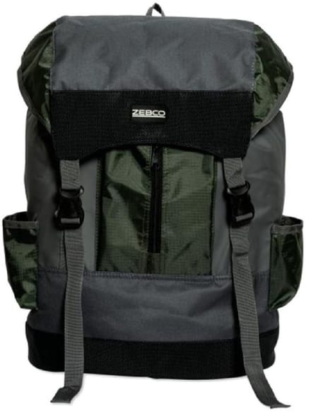 Zebco Tackle Backpack Green / Grey