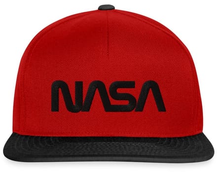 NASA Logo Zwart Borduurwerk Snapback cap