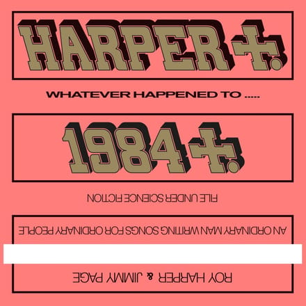 Roy Harper Feat. Jimmy Page - Whatever Happened To 1984 (CD) (Remastered)
