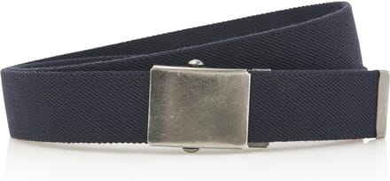 Timbelt Koppelriem Stretch Navy Blauw