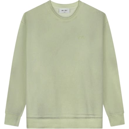 ØlÅf Pigment Spray Crewneck Sweaters Lichtgroen M210203