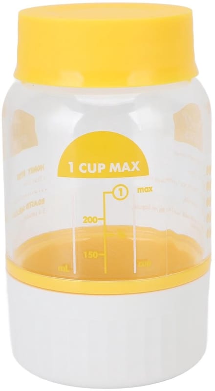 Dailygoods- Boter Maker - Zelfgemaakte Boter Cup - Vaatwasmachinebestendig - Plastic - Eenvoudig Botermaakproces - Handige Zeef - Nette Verzameling - Botermaker