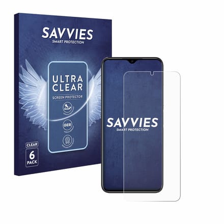 Savvies - Screenprotector voor Doogee N50 Pro - Folie Beschermfolie transparant 6 Stuks
