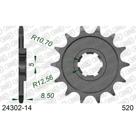 Tandwiel Afam 520