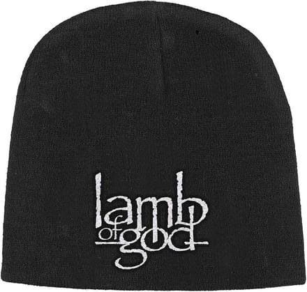 Lamb Of God - Logo Beanie Muts - Zwart