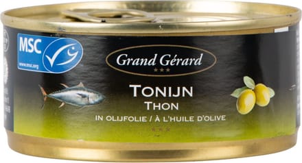 Grand Gérard Tonijn in olijfolie 3 blikken x 160 gram