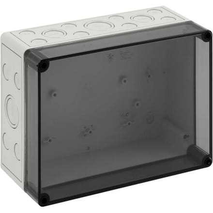 Spelsberg TK PS 2518-11-tm Installatiebehuizing 254 x 180 x 111 Polycarbonaat, Polystereen (EPS) Grijs-wit (RAL 7035) 1 stuk(s)