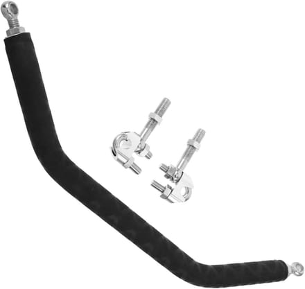 Stuur voor Kinderstep - Stepstuur Handgreep - Veiliger Rijden - Universele Compatibiliteit - 42 cm - Zwart