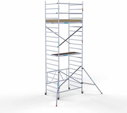 Combi kamersteiger 135 cm breed 6.5m werkhoogte
