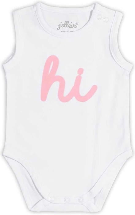 Jollein Kado Romper mouwloos 62/68 Hi pink