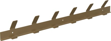 Gorillz Trim 50 Kapstok -12 haken (lengte) 55 cm - Metaal - Mat Goud