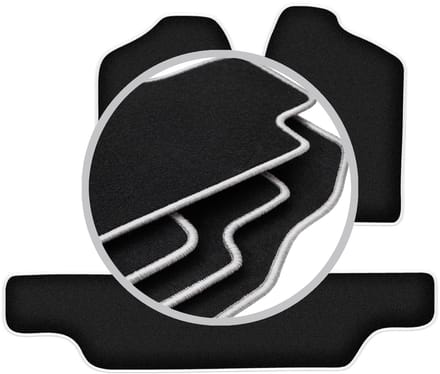 CARLUX-SILVER automatten voor: Opel Frontera A 5-deurs (1991-1998)