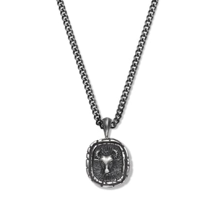 Frank1967 7FN-0035 zodiac ketting - 60CM - stier - Cadeau voor mannen - Sterrenbeeld