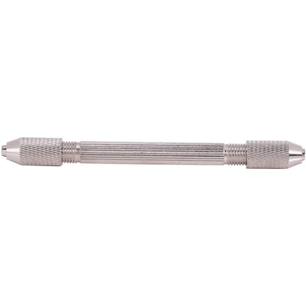 Metalen Dubbelzijdige Pin Klem Chuck Handboor Bit Twist Sieraden Horloge Reparatie Gereedschap