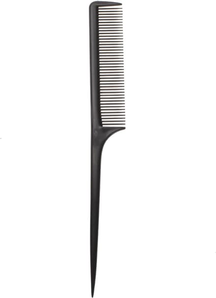 Cabantis Puntkam Kunststof|Styling Tool|Kapper Kam|Haar Kam|Haar Accessoire|Kunststof Zwart