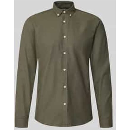 Regular fit vrijetijdsoverhemd van katoenmix model 'Oxford'