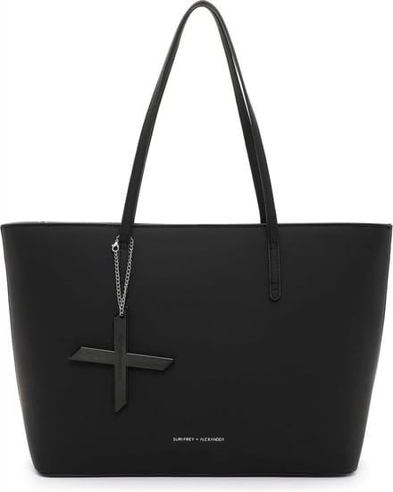 SURI FREY Schoudertas Alexander Shopper Black Zwart
