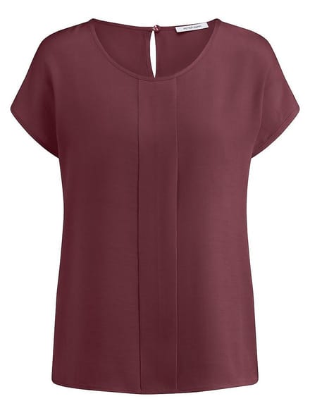 Blouse Van Peter Hahn rood