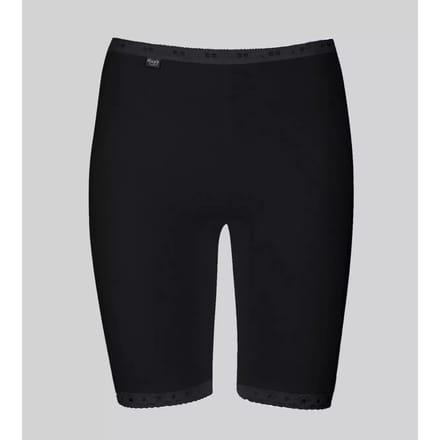 Sloggi Women Basic+ Long (1-pack) - dames boxer - zwart